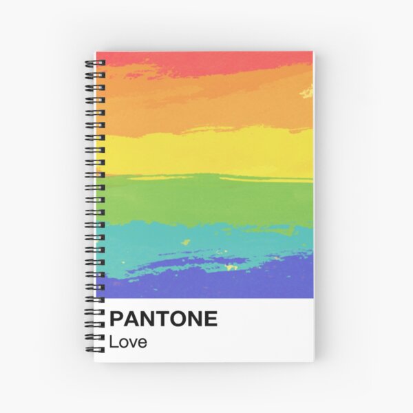 Love Equality Pantone Spiral Notebook