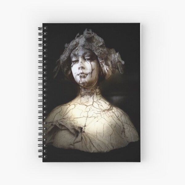 Marble Woman 4 Spiral Notebook