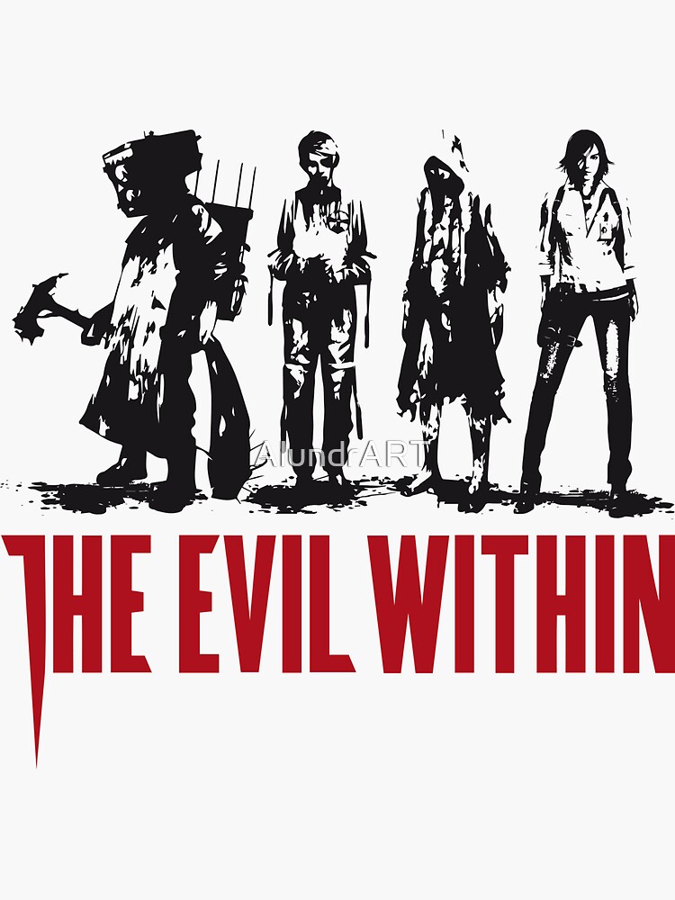 "The Evil Within" Sticker for Sale by AlundrART | Redbubble