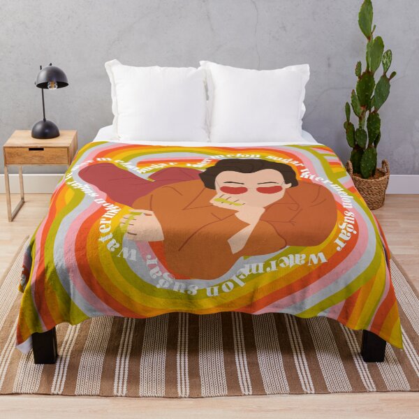 Psychedelic III Wassermelonenzucker - Harry Styles Fleecedecke