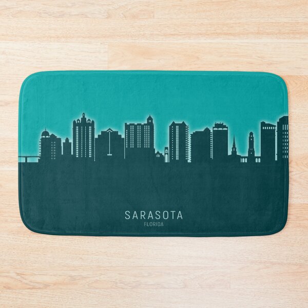 Item preview, Sarasota Florida Skyline designed and sold by ArtPrints.
