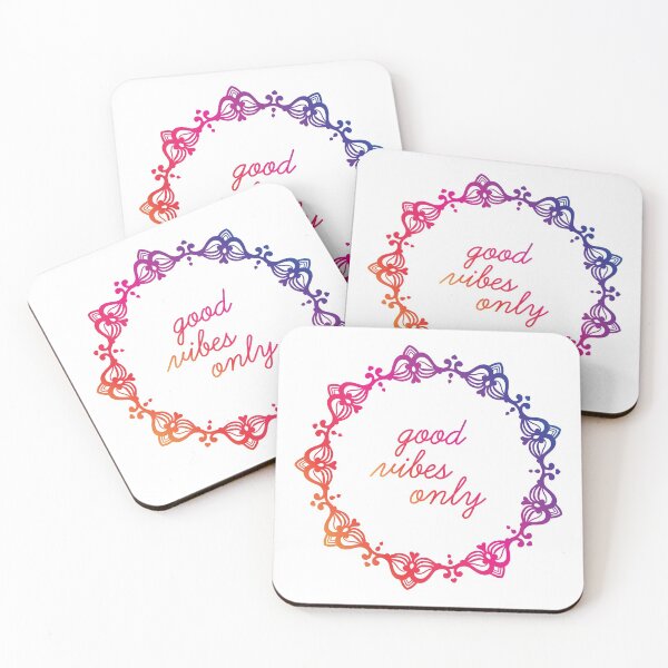 Item preview, "Good Vibes Only"  Mandala Print Design GC-092-06 designed and sold by GraphicCharms.