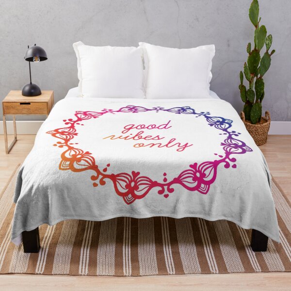 Item preview, "Good Vibes Only"  Mandala Print Design GC-092-06 designed and sold by GraphicCharms.