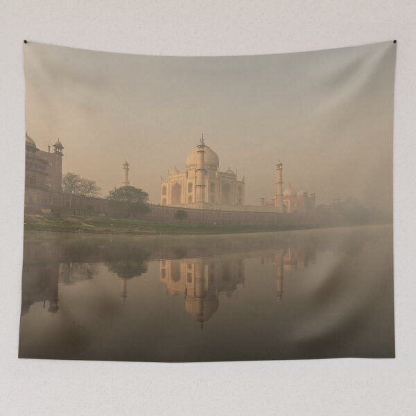 Item preview, Taj Mahal at Dawn in India designed and sold by raisbeckfoto.