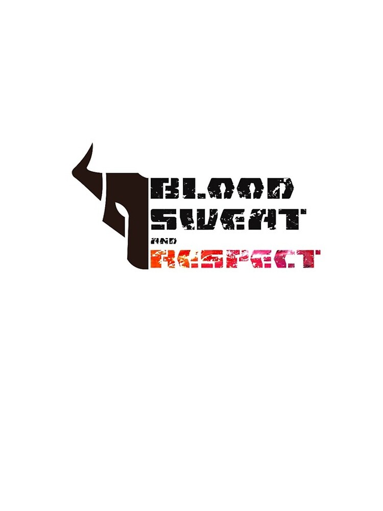 blood sweat respect logo