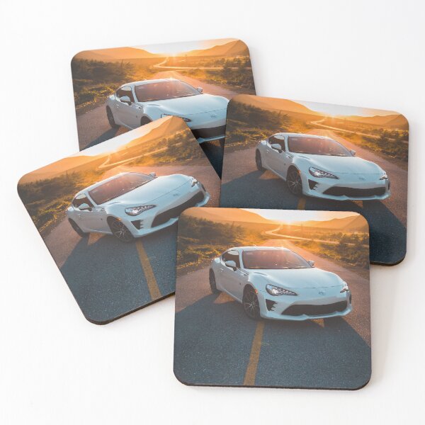 Item preview, white gt 86 sports car sunset designed and sold by erikallen920.