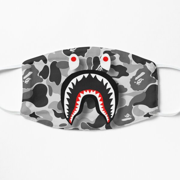 Shark Face Masks Redbubble - shark mask roblox id code