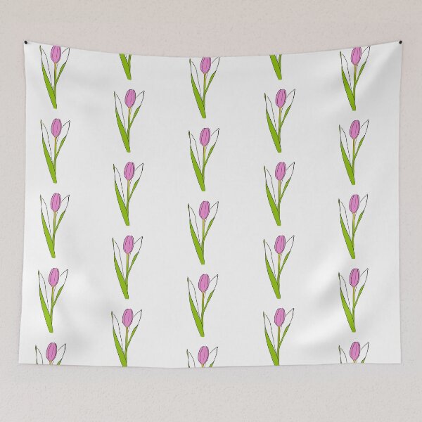 Item preview, Tulip Garden Illustration #1 designed and sold by MindscapeShop.