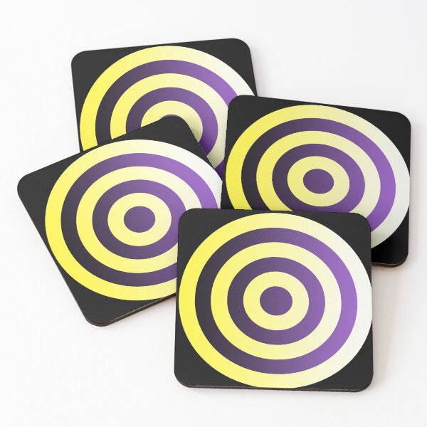 Item preview, Non-binary Pride Flag, Circled and Endless designed and sold by InVisibleColors.