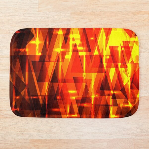 Item preview, Red gold in stripes and triangles. designed and sold by Grachyhamr.