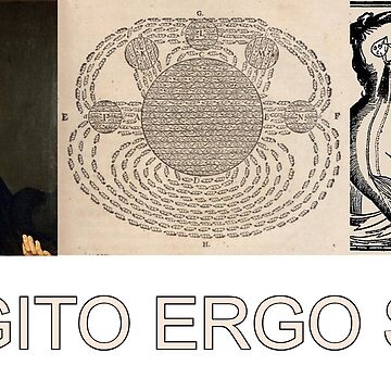 Artwork thumbnail, Descartes "Cogito Ergo Sum" by MoriVond