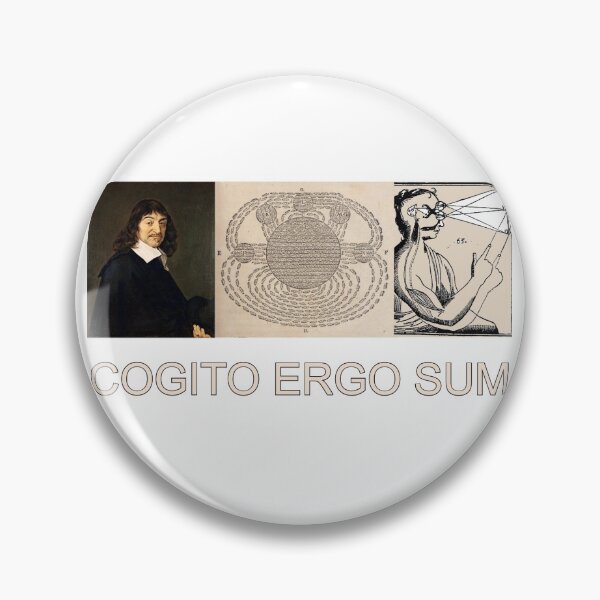 Item preview, Descartes "Cogito Ergo Sum" designed and sold by MoriVond.