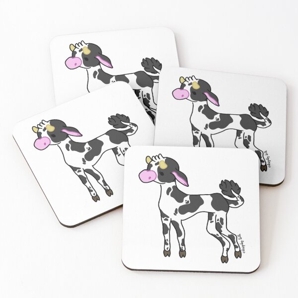 Item preview, Cute baby cow designed and sold by Bethan Morgan.