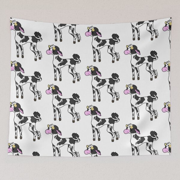 Item preview, Cute baby cow designed and sold by Bethan Morgan.