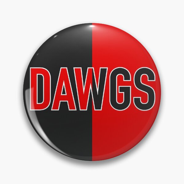Item preview, color dividido- rojo / negro dawgs designed and sold by Caroline Derucki.
