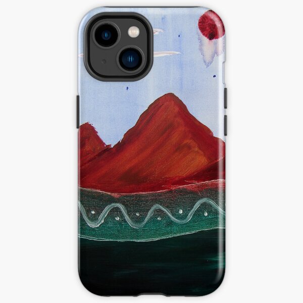 Red Mountains iPhone Tough Case
