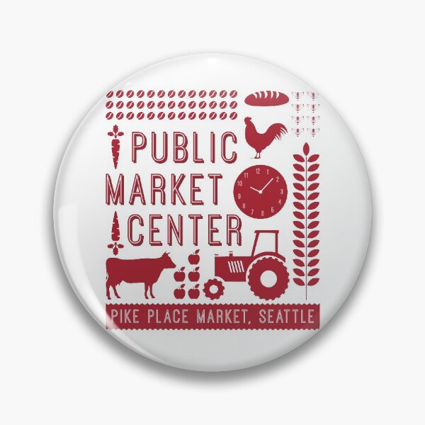 Item preview, Pike Place Market - Seattle designed and sold by Moritz Schwäble.