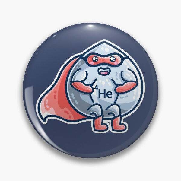 Item preview, Superfluid Helium Kawaii Cute Science Superhero designed and sold by Flaming Imp.