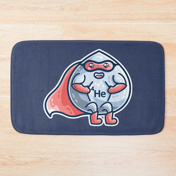 Item preview, Superfluid Helium Kawaii Cute Science Superhero designed and sold by Flaming Imp.