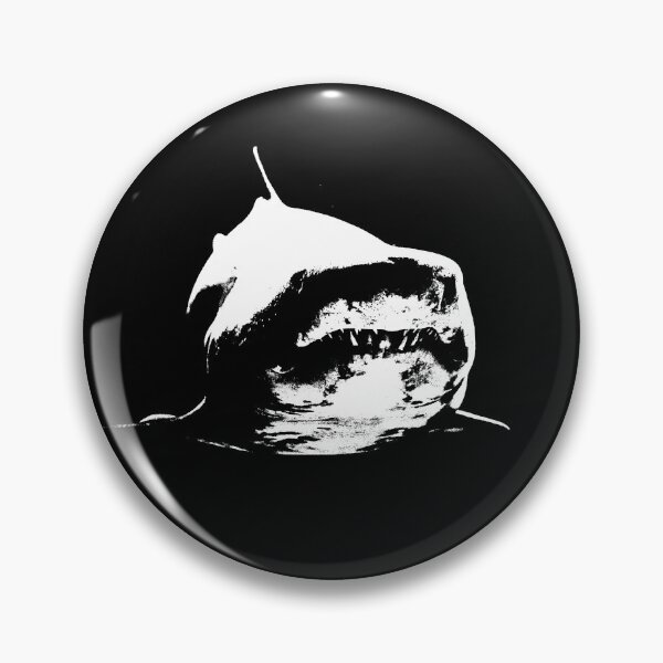 Item preview, Fierce Shark - High Contrast Black and White Photograph designed and sold by Dator.