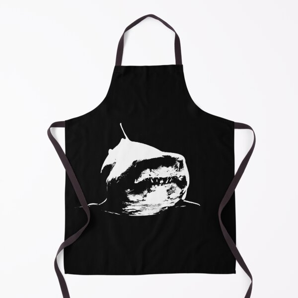 Item preview, Fierce Shark - High Contrast Black and White Photograph designed and sold by Dator.