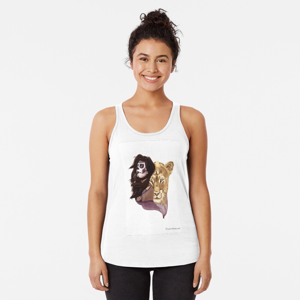 Item preview, Racerback Tank Top designed and sold by tarotmuertos.