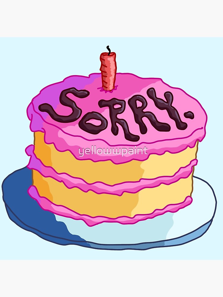 sorry cake Memes & GIFs - Imgflip
