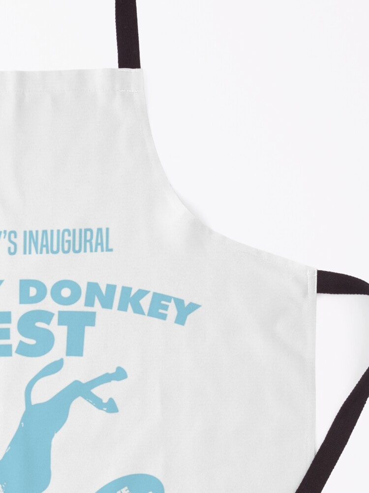 Alternate view of Fonkey Donkey - Light Blue Apron