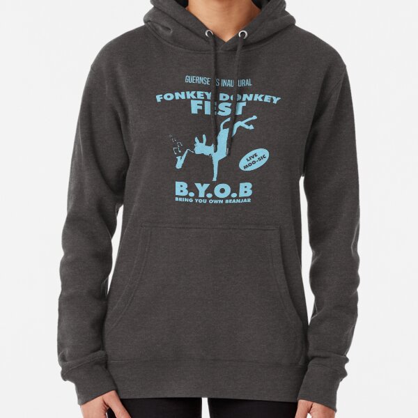 Fonkey Donkey - Light Blue Pullover Hoodie