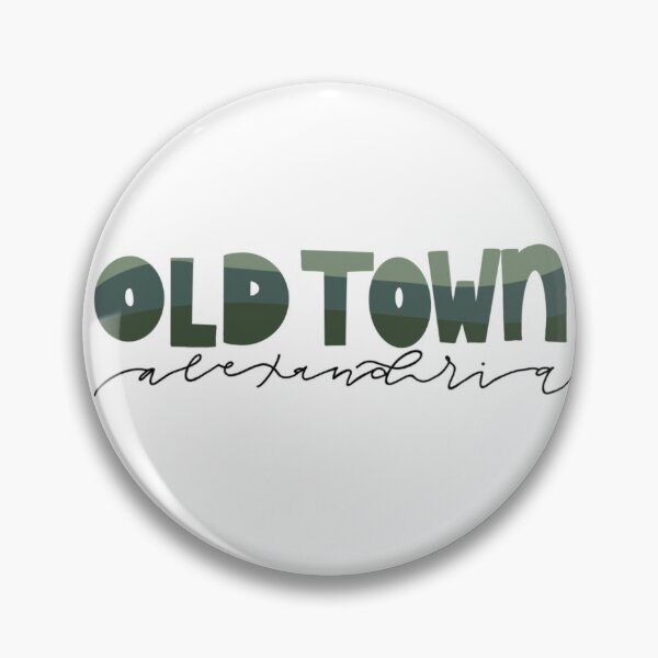 Item preview, Old Town Alexandria Sticker designed and sold by crstudio.