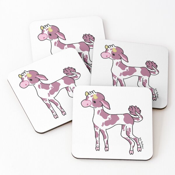 Item preview, Cute strawberrycow designed and sold by Bethan Morgan.