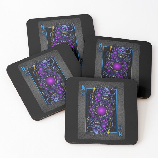 Item preview, Yog Sothoth King of Clubs - Azhmodai 2020 designed and sold by Azhmodai.