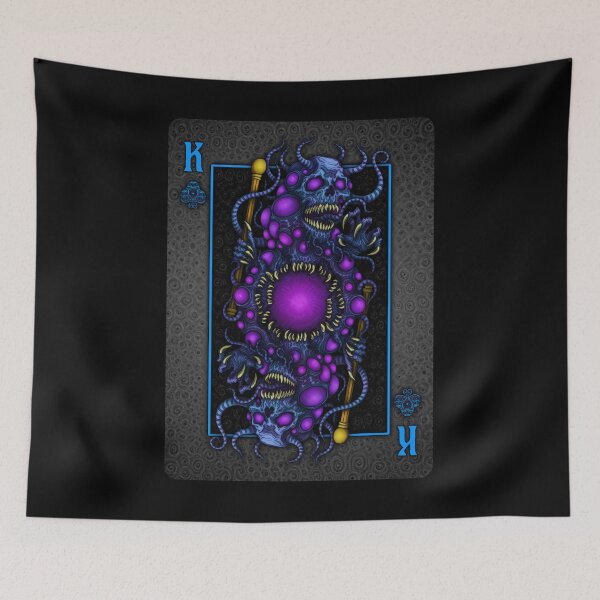 Item preview, Yog Sothoth King of Clubs - Azhmodai 2020 designed and sold by Azhmodai.
