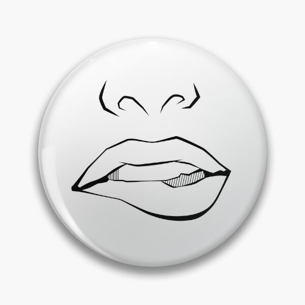 Aperçu de l'œuvre lèvres et dents avec un style sexy différent créée et vendue par BeetBrush.
