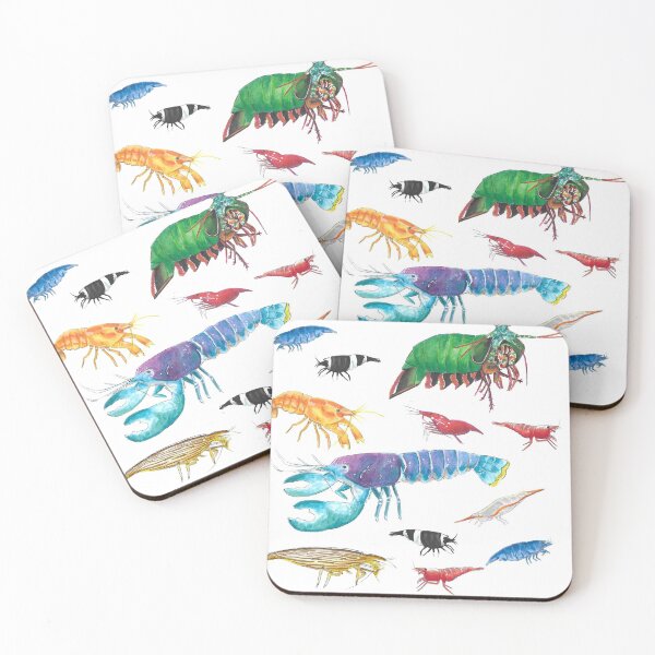 Item preview, Shrimpies (and a crayfish and lobster)  designed and sold by Hannah-James94.