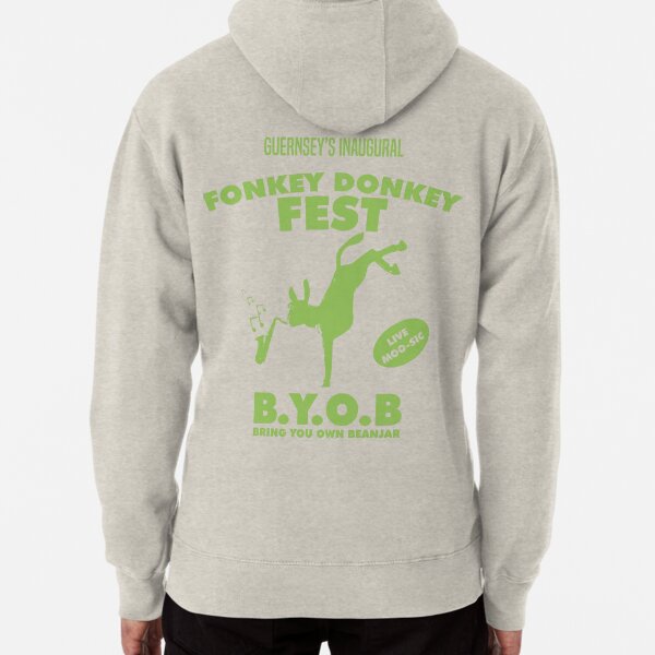 Fonkey Donkey - Green Pullover Hoodie