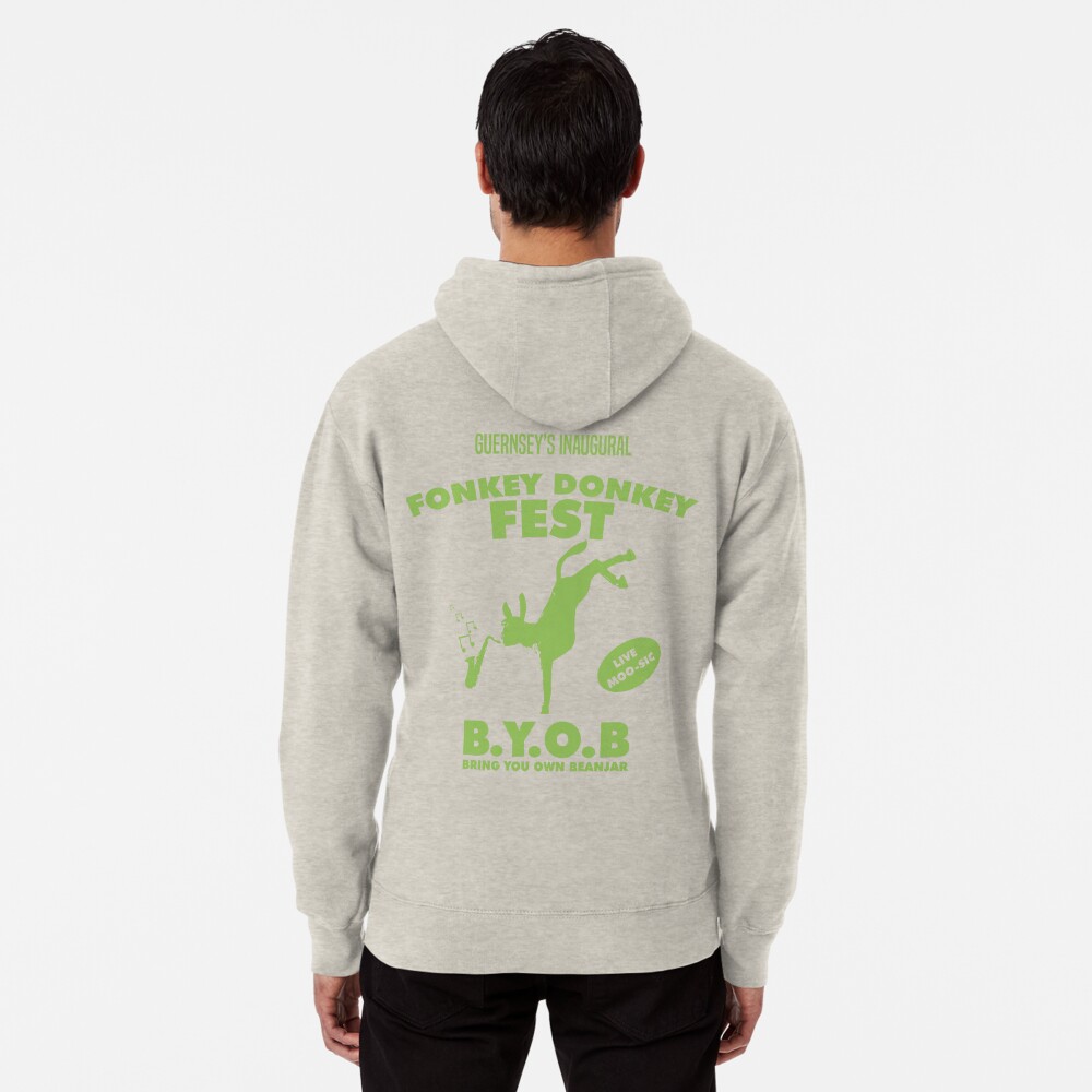 Fonkey Donkey - Green Pullover Hoodie