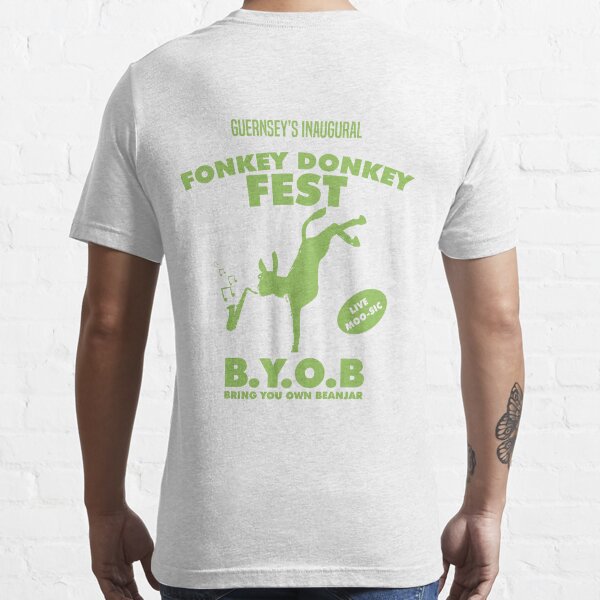 Fonkey Donkey - Green Essential T-Shirt