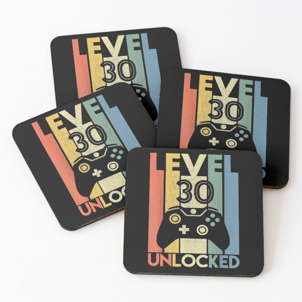 Item preview, Level 30 Unlocked Gamer Vintage designed and sold by shlebah.