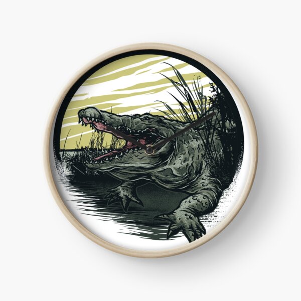 Alligator Clocks | Redbubble