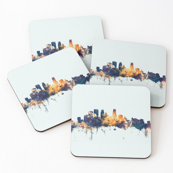 Artikelvorschau, Minneapolis Minnesota Skyline entworfen und verkauft von ArtPrints.