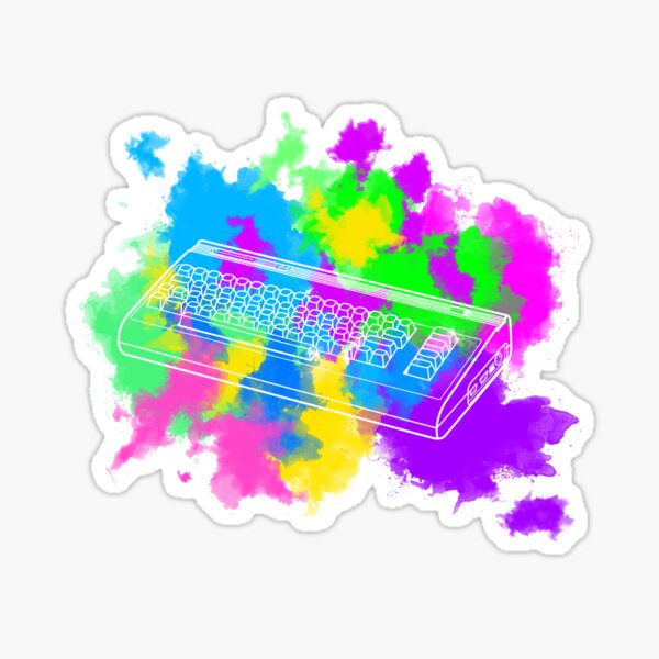 Artikel-Vorschau von C64 Aquarell, designt und verkauft von retrofixuk.
