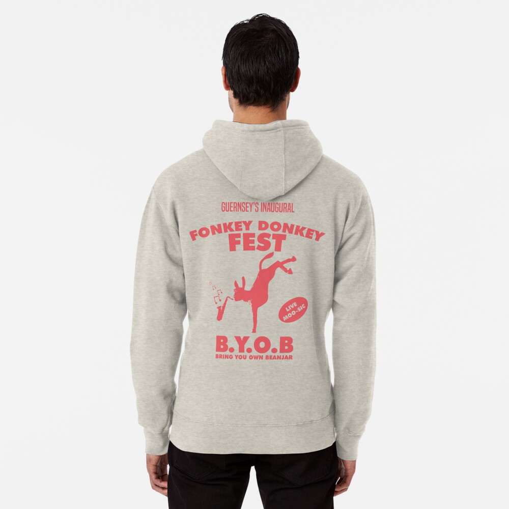 Fonkey Donkey - Coral Pullover Hoodie