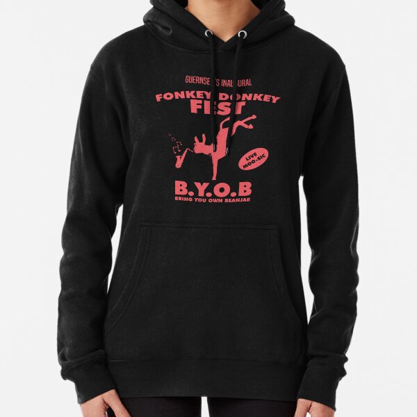 Fonkey Donkey - Coral Pullover Hoodie
