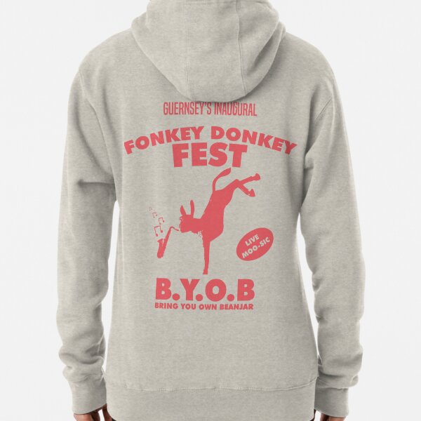 Fonkey Donkey - Coral Pullover Hoodie