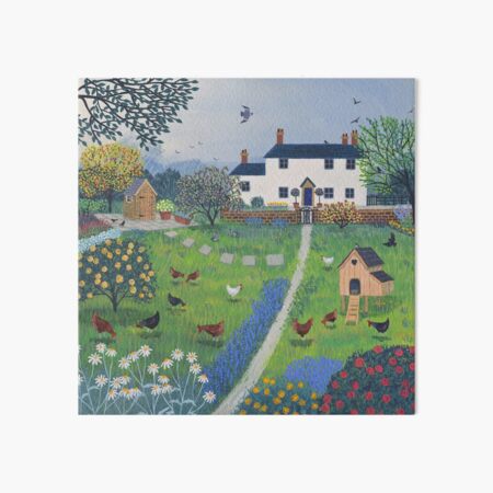 The Hen House Art Board Print