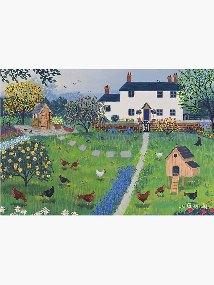 The Hen House by Jogrundyart
