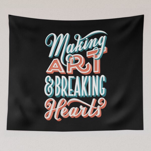 Item preview, Making art and breaking hearts designed and sold by Hannahnicole211.