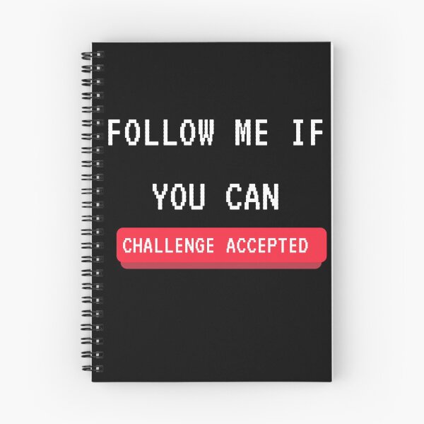 Item preview, Follow me if you can. Challenge accepted? designed and sold by cfdesignsprint.