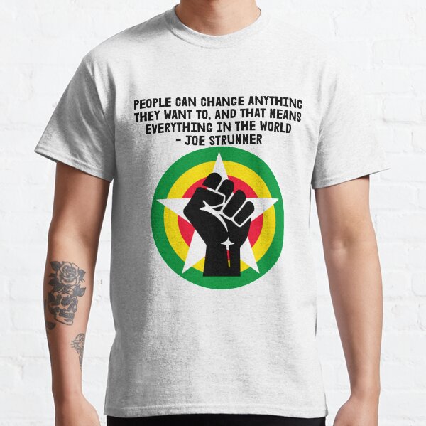 joe strummer t shirt